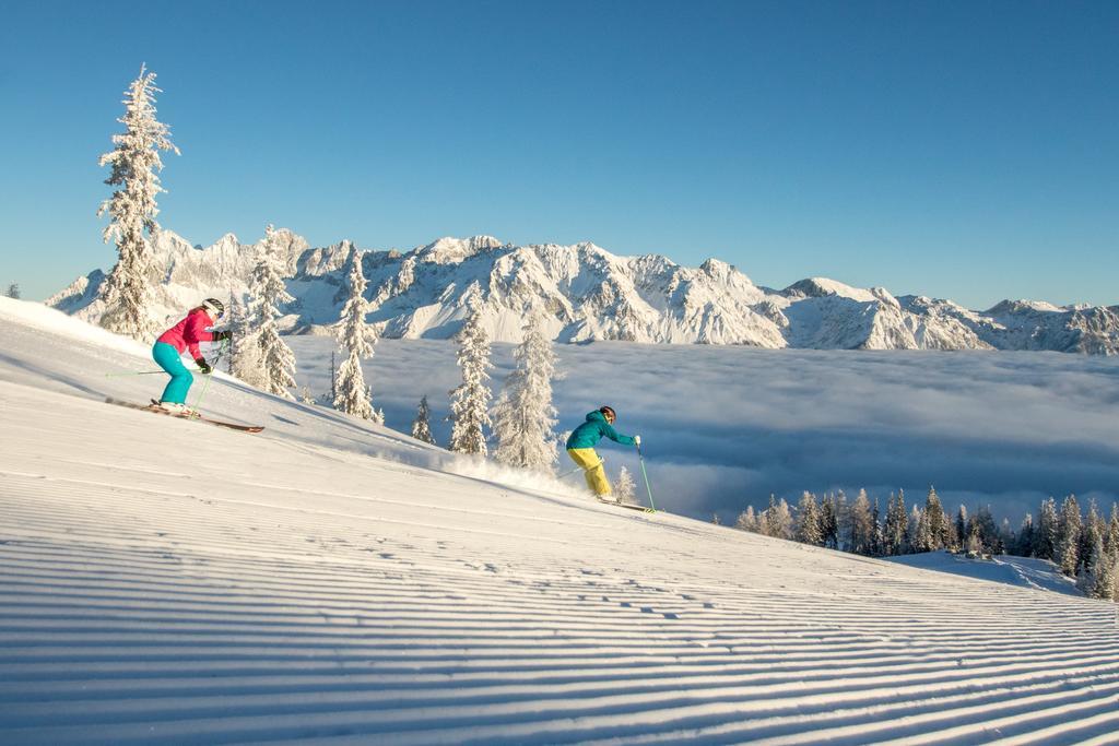 Haus Alpina Ski In & Ski Out Шладминг Экстерьер фото